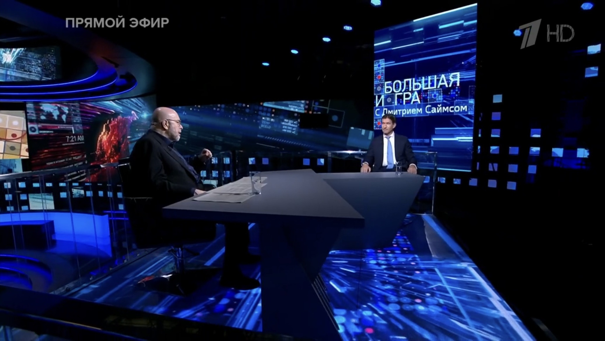 Президент НКЦ Кирилл Бабаев дал интервью Первому каналу